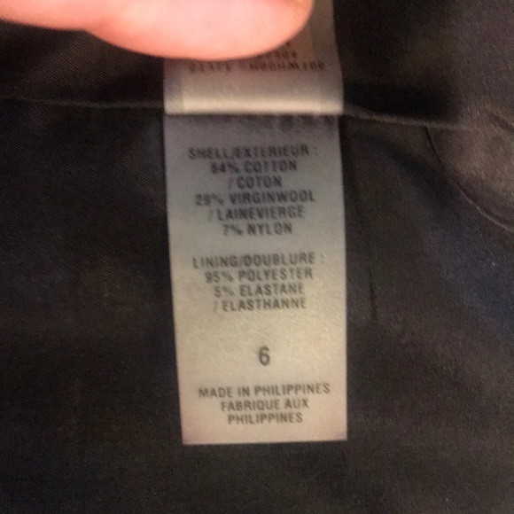 SAKS FIFTH AVENUE SIGNATURE BLK JACKET - Picture 8 of 10